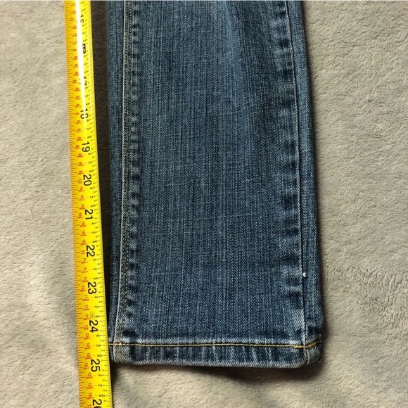 Lee 101+ Crop Distressed Ankle Denim Jeans - Picture 9 of 10